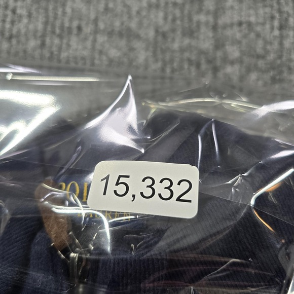 Polo Ralph Lauren‎ Sweater Mens Large Blue Full Zip Estate Rib Cotton Jacket - Picture 8 of 8